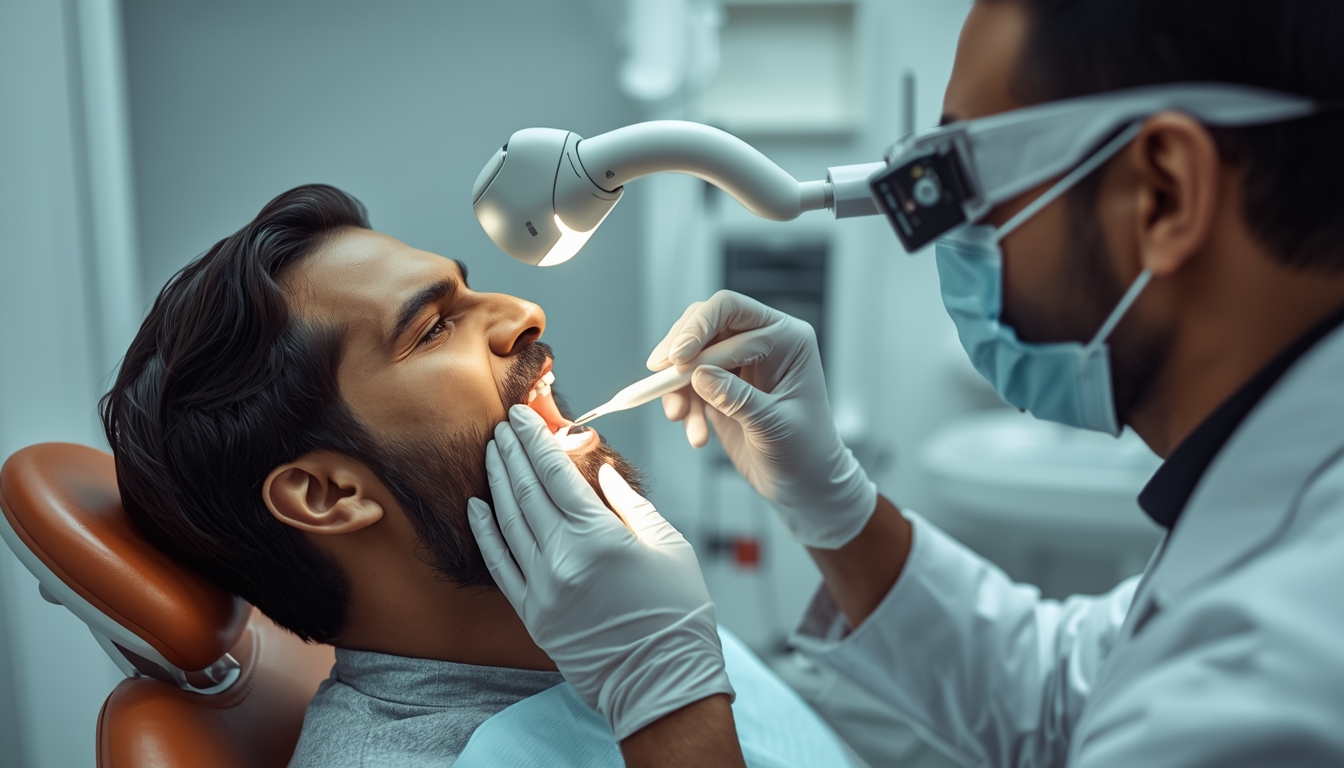 oral cancer screening examination by specialist