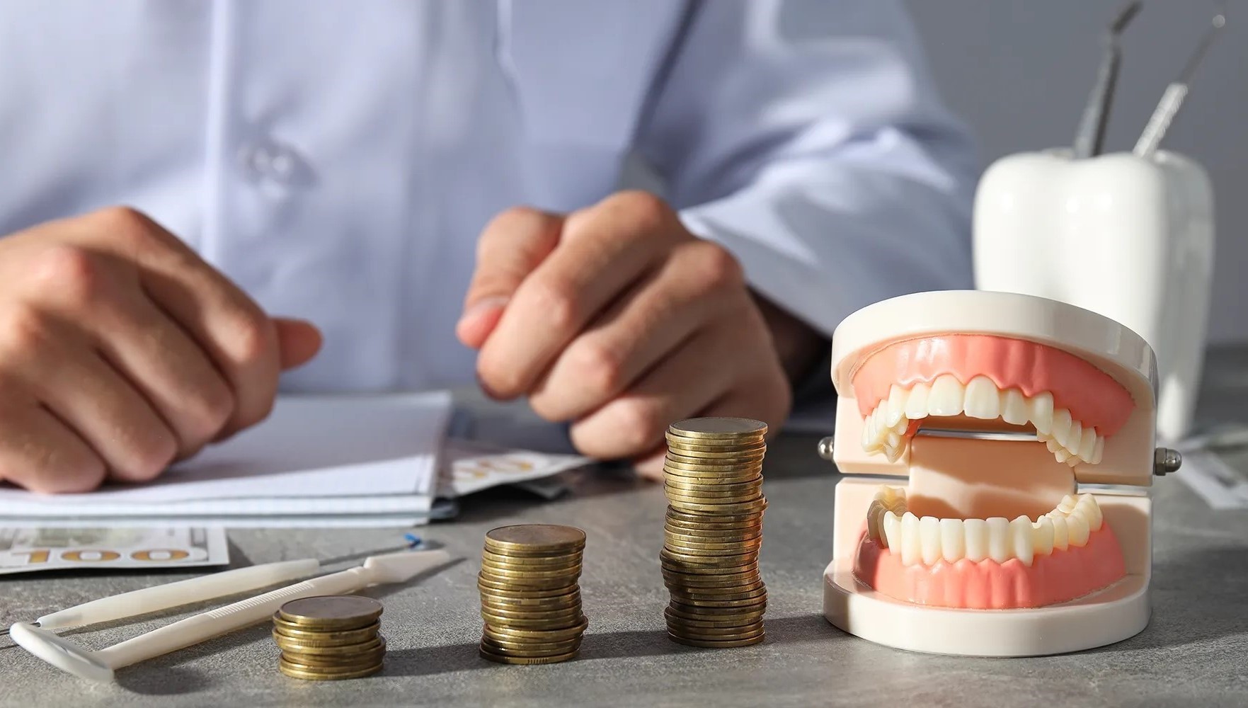 Dentist providing painless root canal treatment in Lucknow