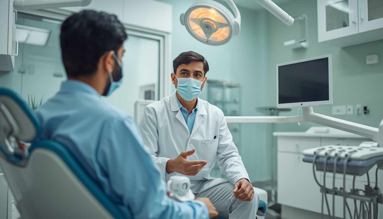 Professional teeth cleaning treatment in Lucknow